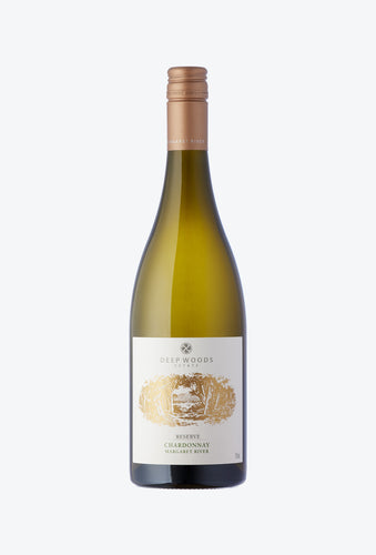 Bottle of Deep Woods Reserve Chardonnay wine